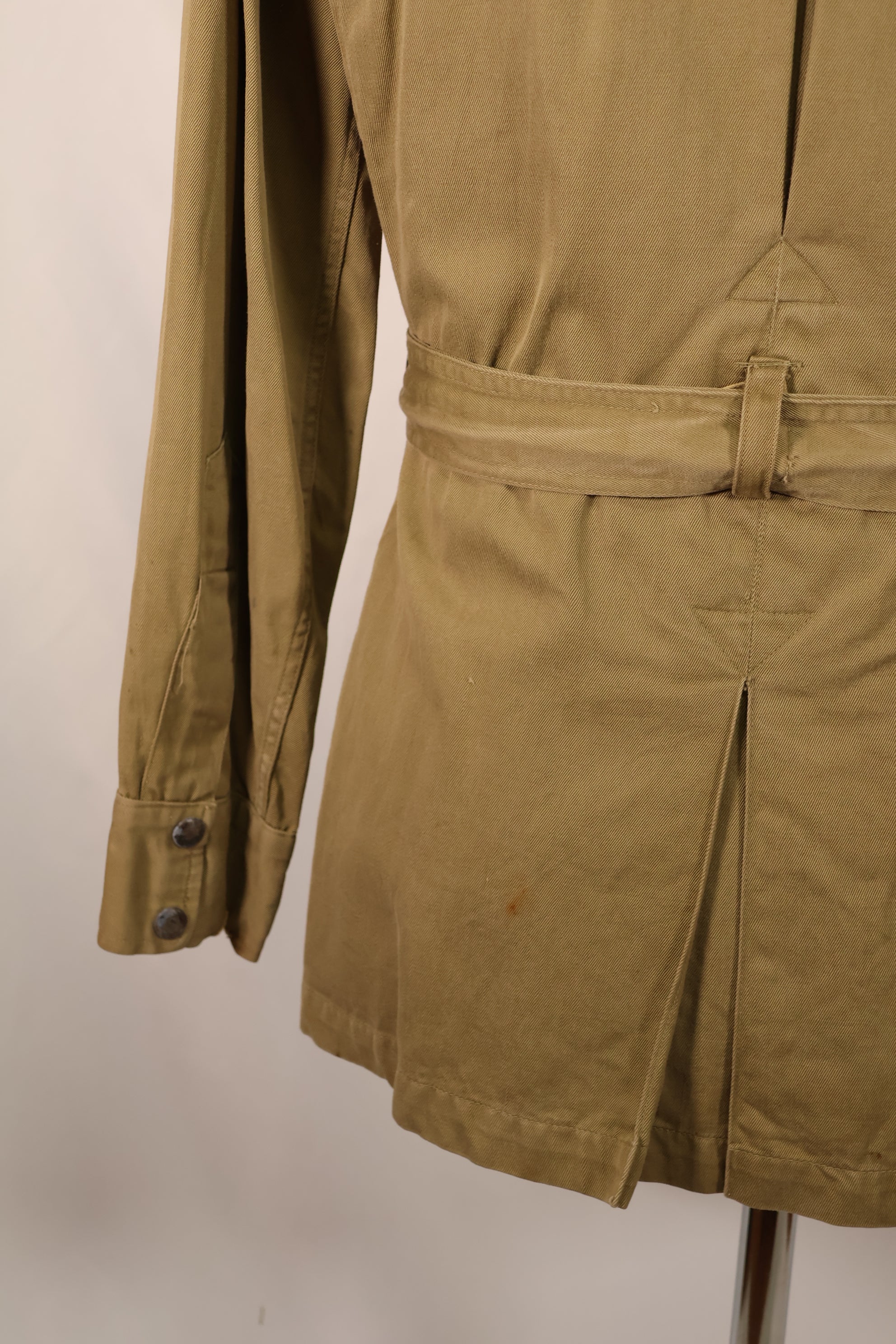 Real 1940s M1942 Airborne Jump Jacket, used, stains, etc.
