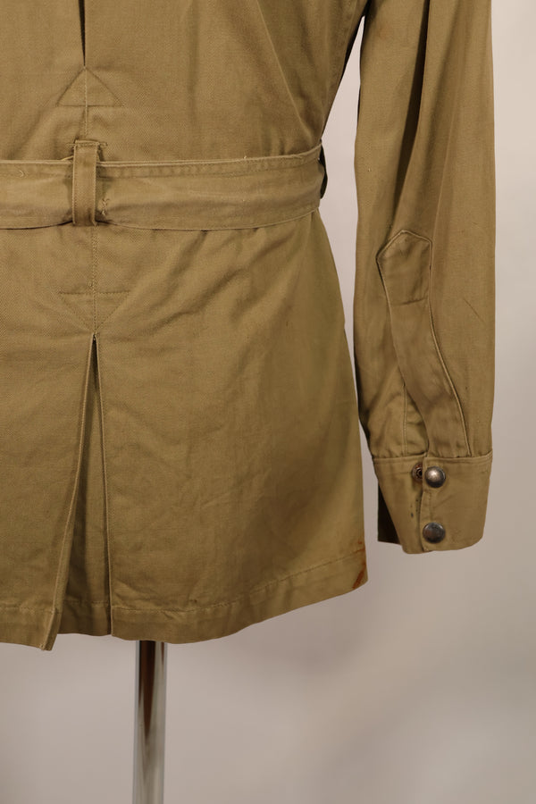 Real 1940s M1942 Airborne Jump Jacket, used, stains, etc.