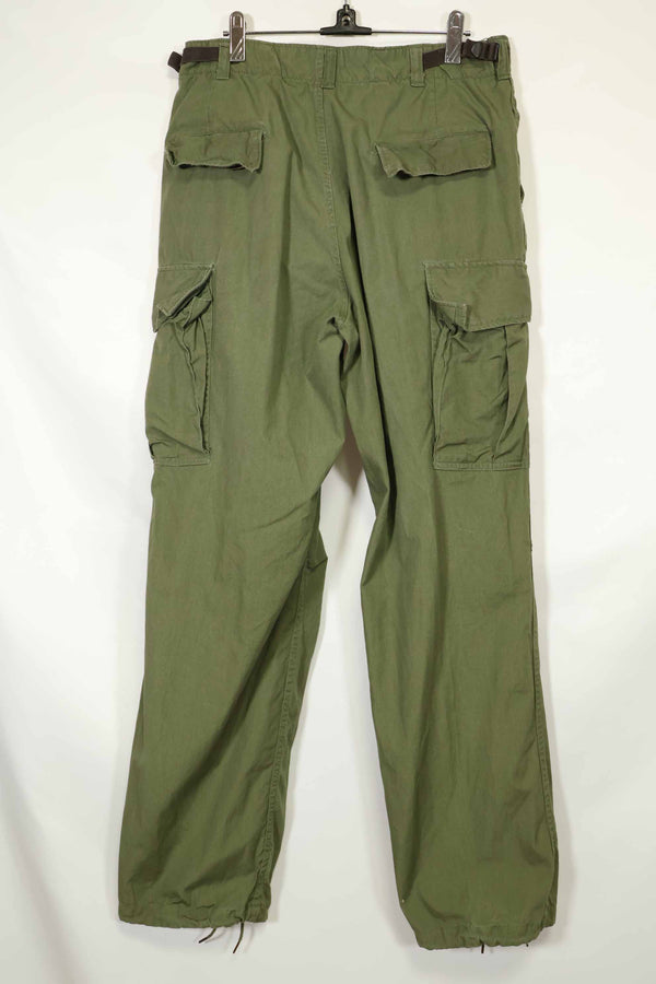 推定1967年契約　3rd Model ノンリップストップ　ジャングルファティーグ　パンツ　M-R　中古品