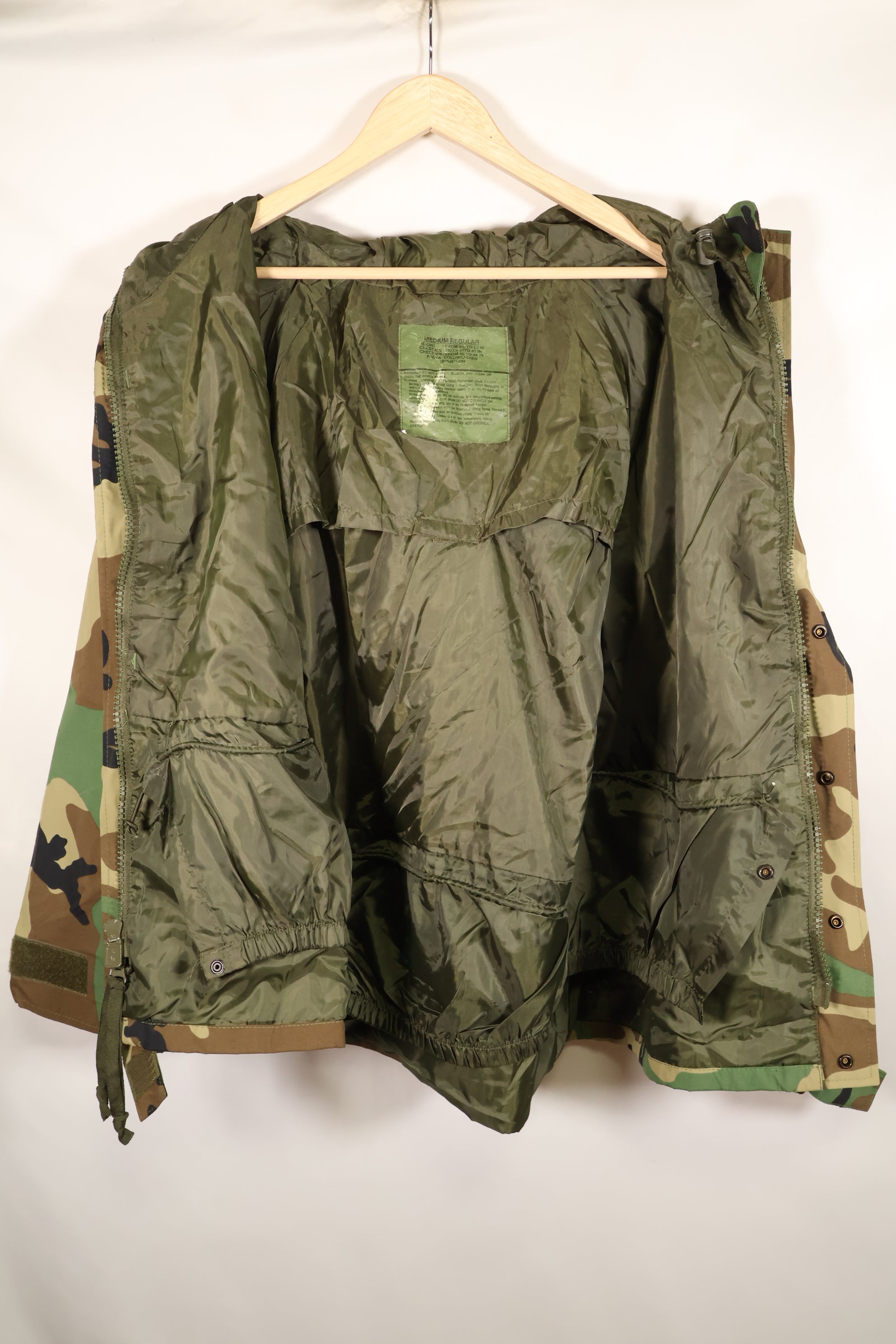 1990年代　民間品　M-R　アメリカ軍　ECWCS　Gen 1　ゴアテックスパーカー　同等品　中古品