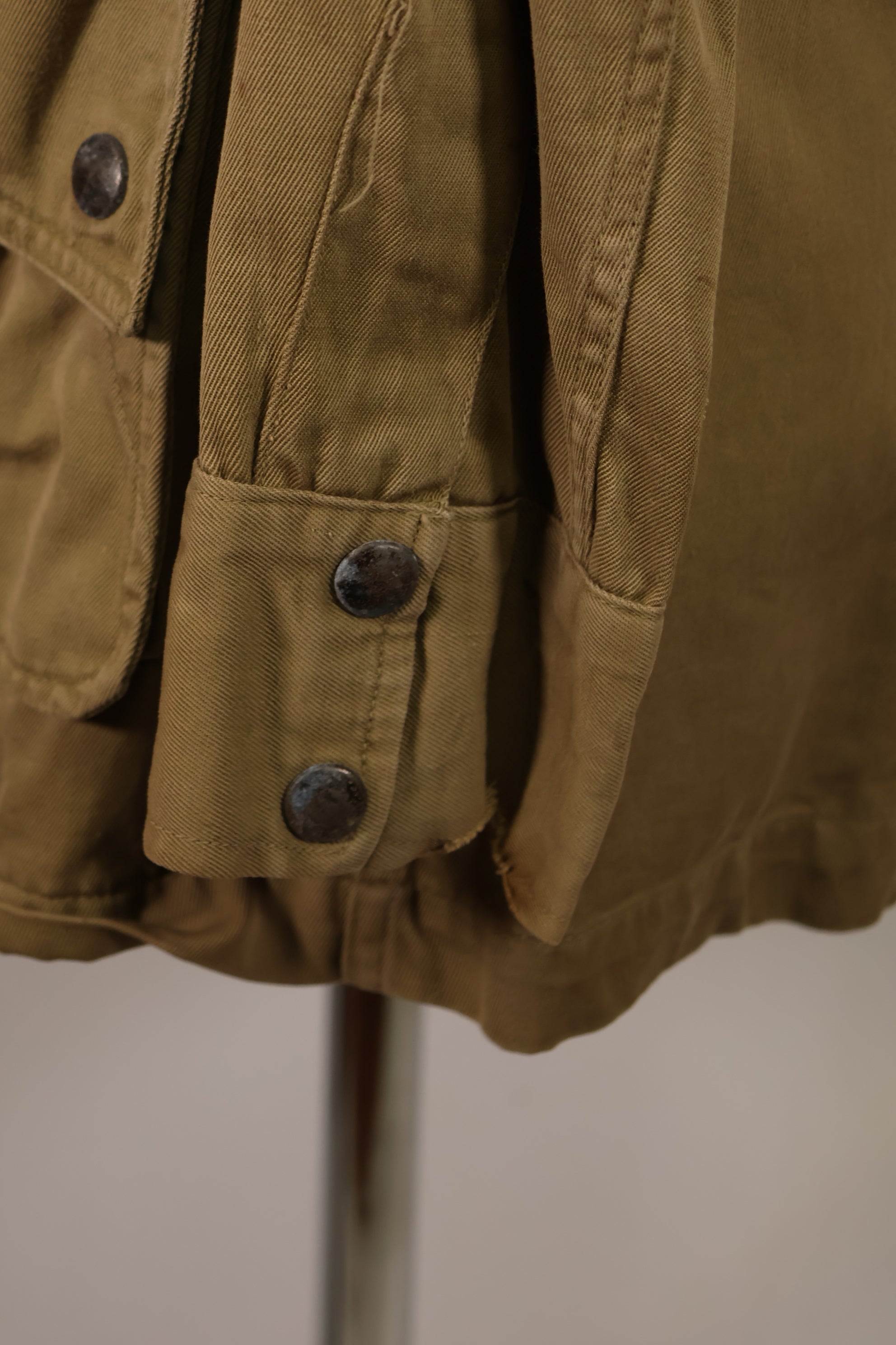 Real 1940s M1942 Airborne Jump Jacket, used, stains, etc.