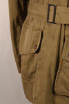 Real 1940s M1942 Airborne Jump Jacket, used, stains, etc.