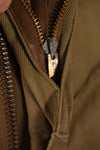 Real 1940s M1942 Airborne Jump Jacket, used, stains, etc.