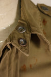 Real 1940s M1942 Airborne Jump Jacket, used, stains, etc.