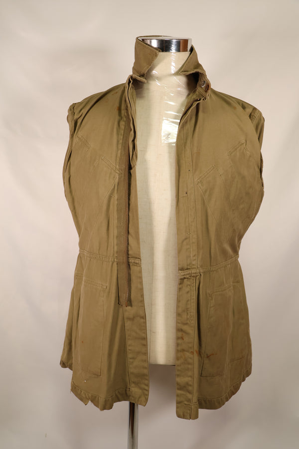 Real 1940s M1942 Airborne Jump Jacket, used, stains, etc.