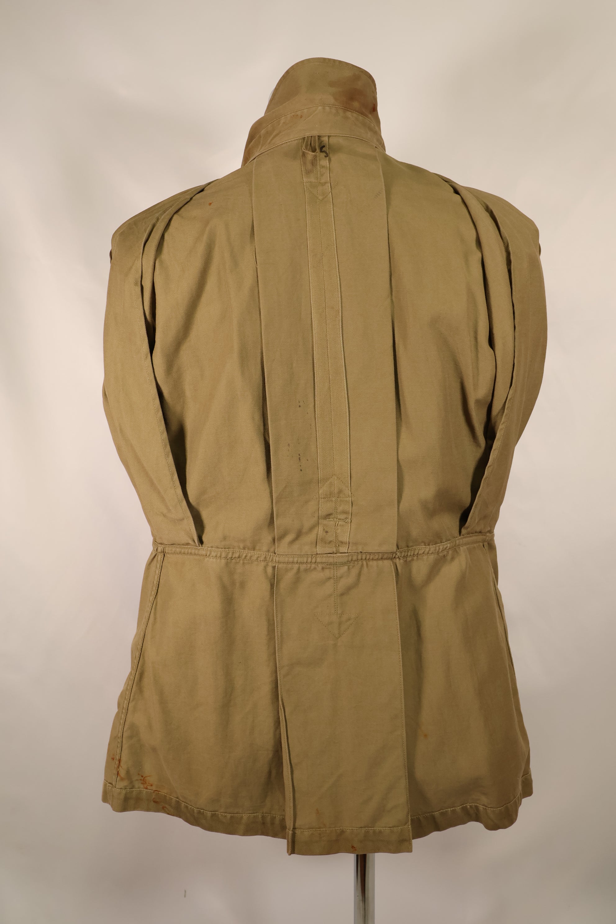 Real 1940s M1942 Airborne Jump Jacket, used, stains, etc.