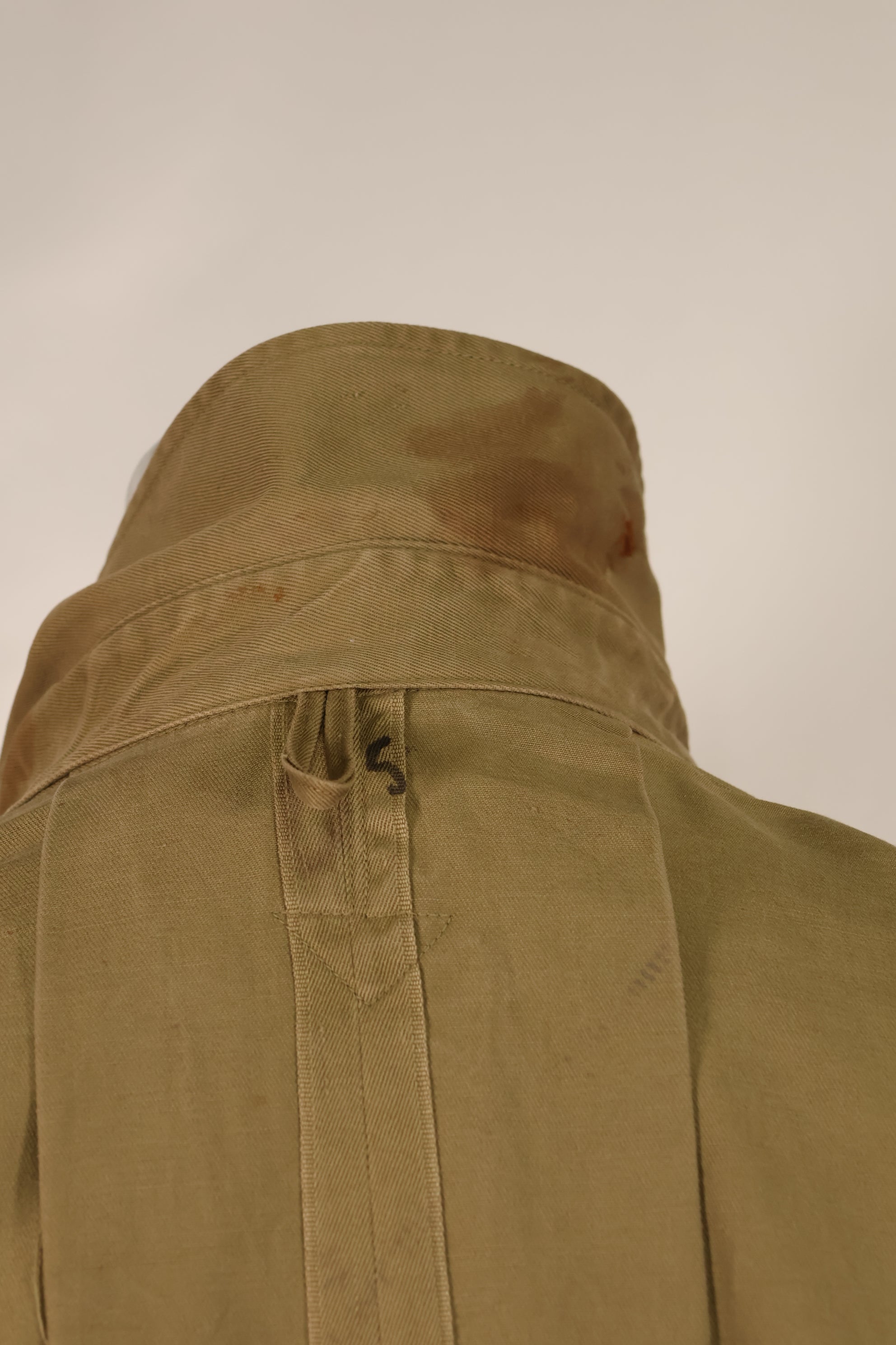 Real 1940s M1942 Airborne Jump Jacket, used, stains, etc.