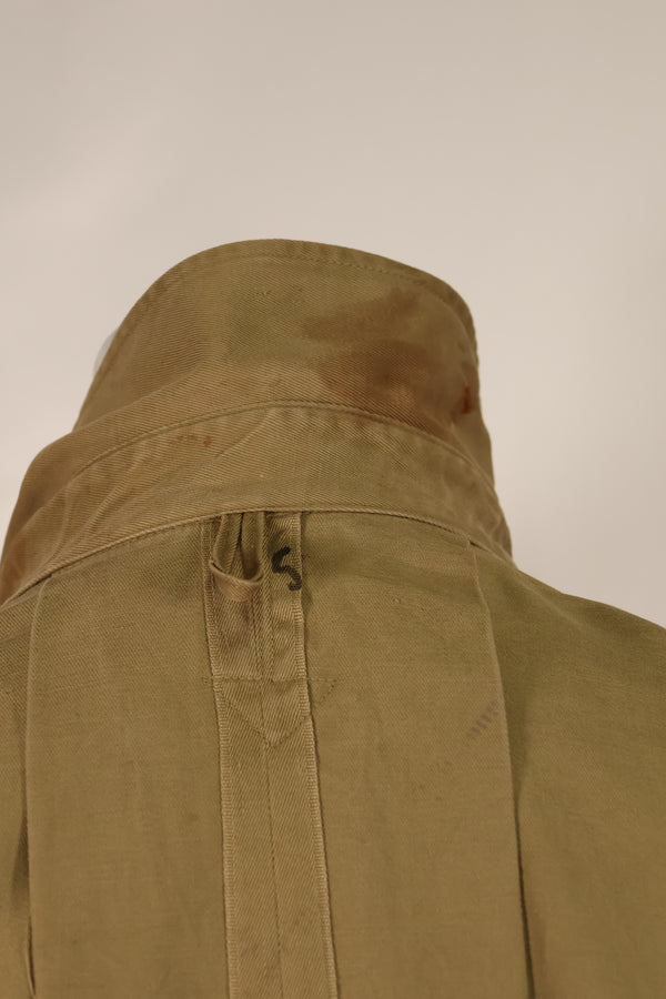 Real 1940s M1942 Airborne Jump Jacket, used, stains, etc.