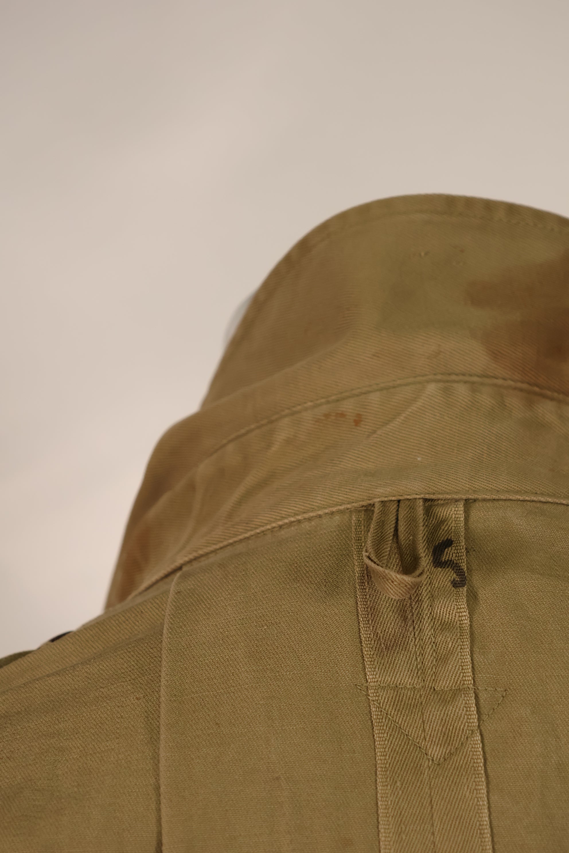Real 1940s M1942 Airborne Jump Jacket, used, stains, etc.
