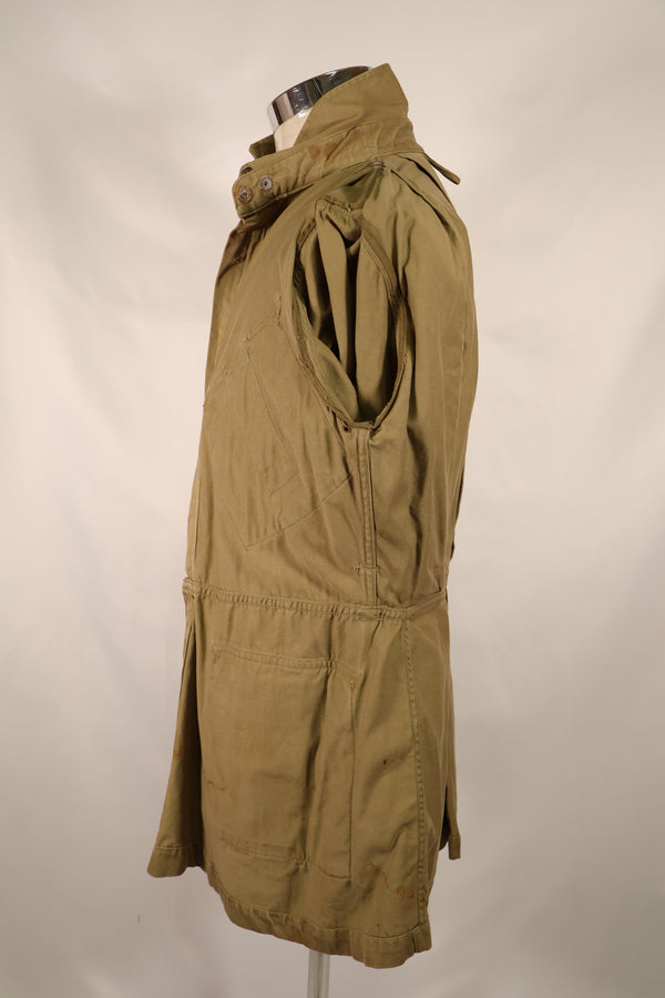 Real 1940s M1942 Airborne Jump Jacket, used, stains, etc.