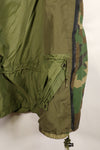 1990 Contract U.S. Army ECWCS 1st Generation Gore-Tex Parka, Woodland Camo, X-Large, Regular Fit, Used