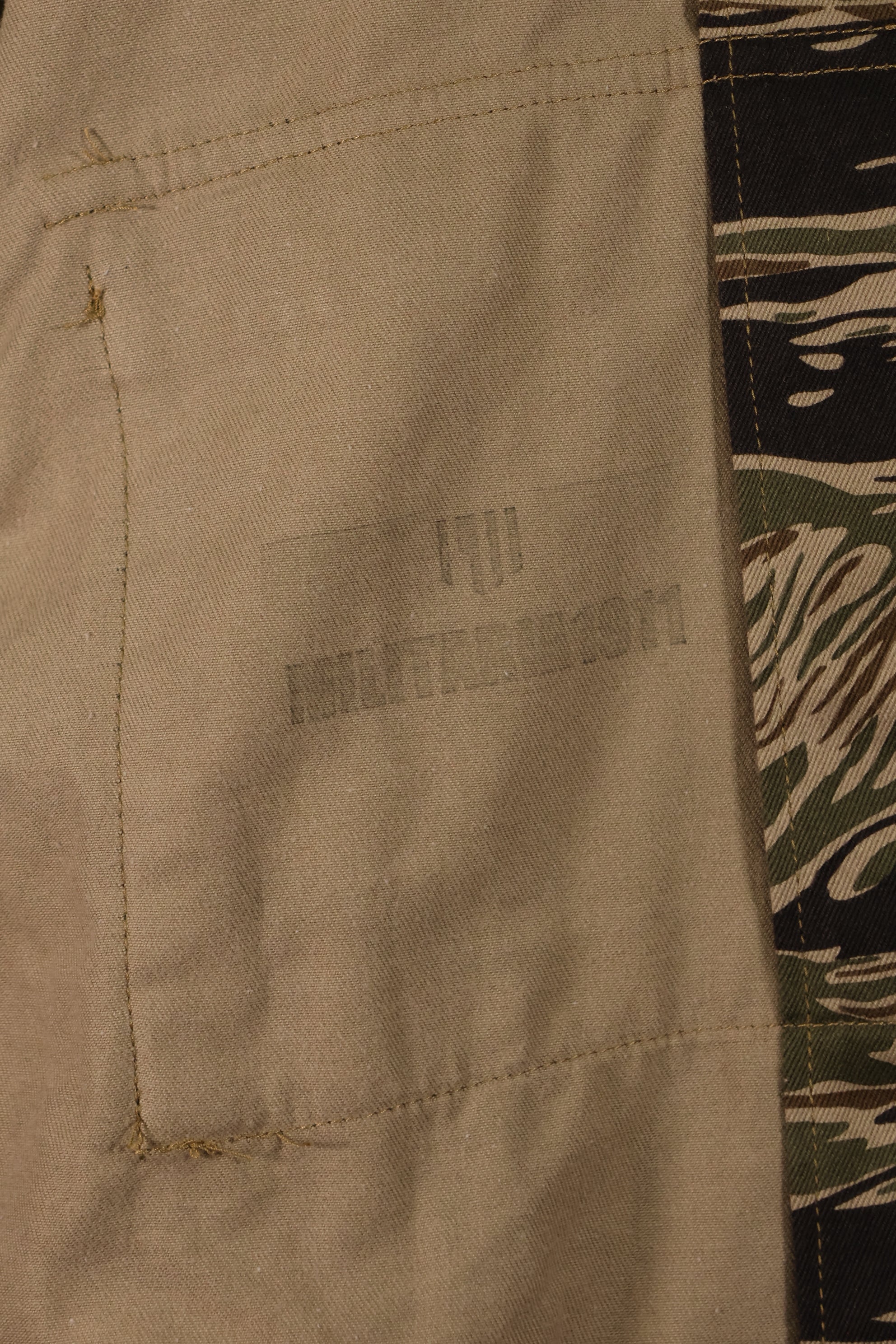 30% OFF [Limited Production]  Okinawa Mugi's Embroidery MILITARIA 1911 Silver Tiger US Cut Shirt Tour Jacket