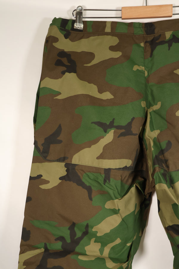 1987年契約 U.S. ARMY ECWCS Gen1  最初期　ウッドランド迷彩  オーバーパンツ　 LARGE-REGULAR 中古品