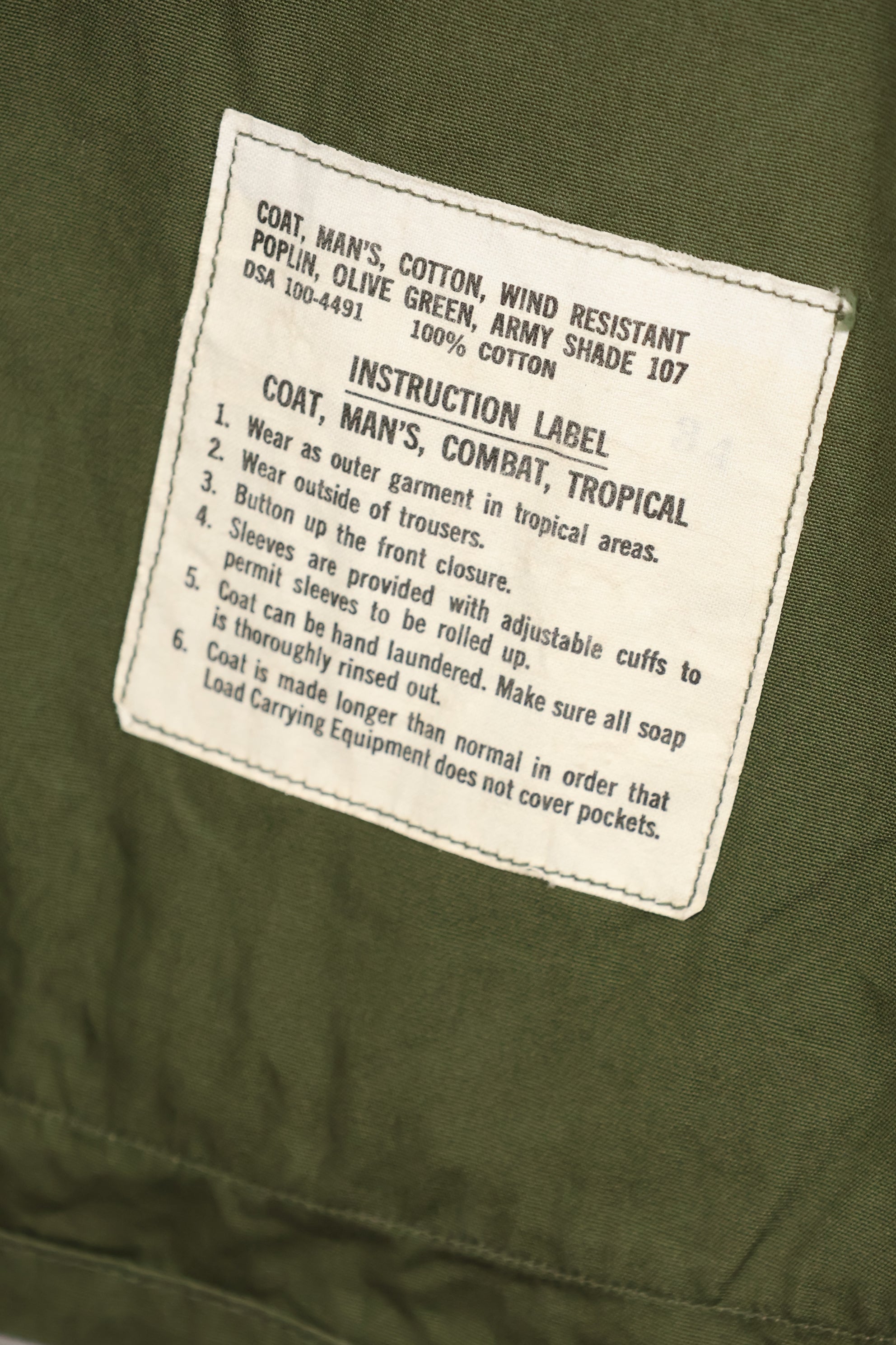 ของจริง ผลิตปี 1966-67 X-L-R รุ่นที่ 3 เสื้อแจ็คเก็ตแบบทหารป่า สภาพดี