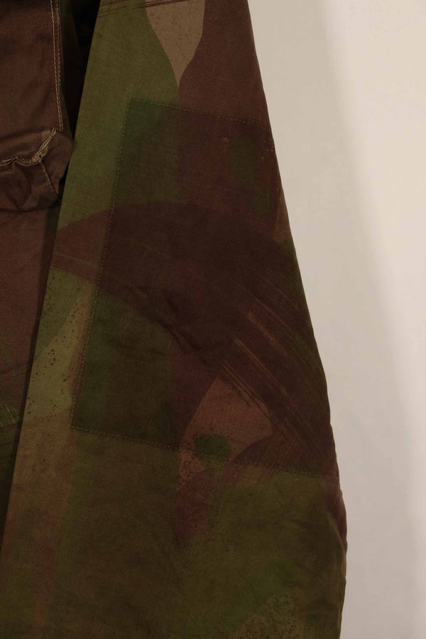 実物　1961年製　ARVN Windproof 迷彩　シャツ　薄手生地　ボタン欠損あり　レア品