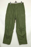 1967年契約　3rd Model ノンリップストップ　ジャングルファティーグ　パンツ　S-L　中古品