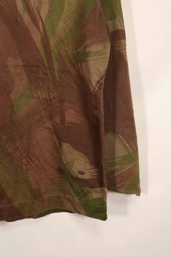 実物　1961年製　ARVN Windproof 迷彩　シャツ　薄手生地　ボタン欠損あり　レア品