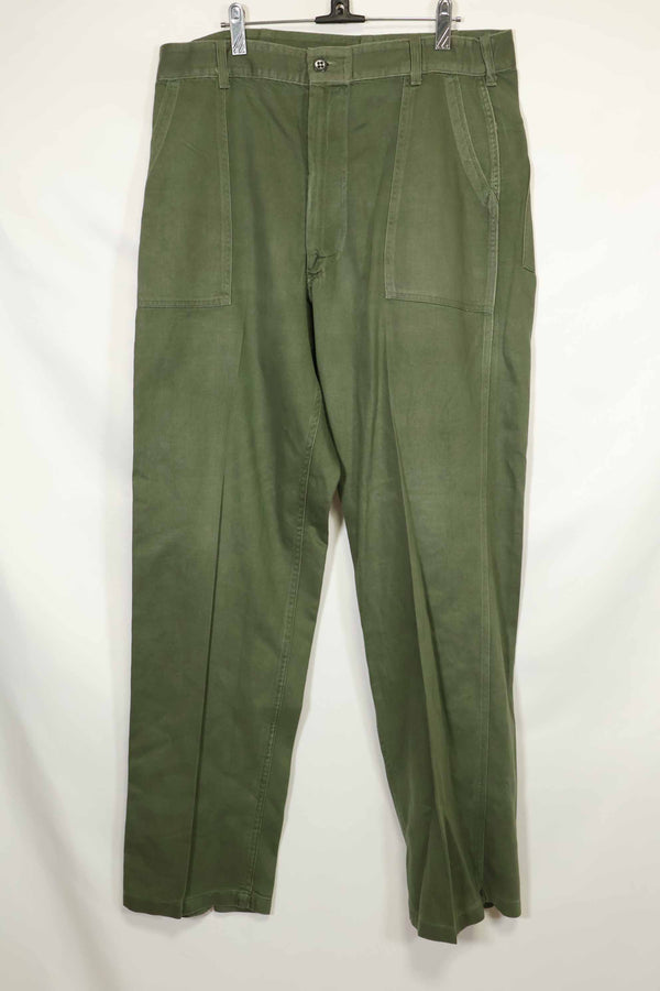 1960's lot OG-107 utility pants, baker pants, no size tag, used.