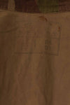 実物　1961年製　ARVN Windproof 迷彩　シャツ　薄手生地　ボタン欠損あり　レア品