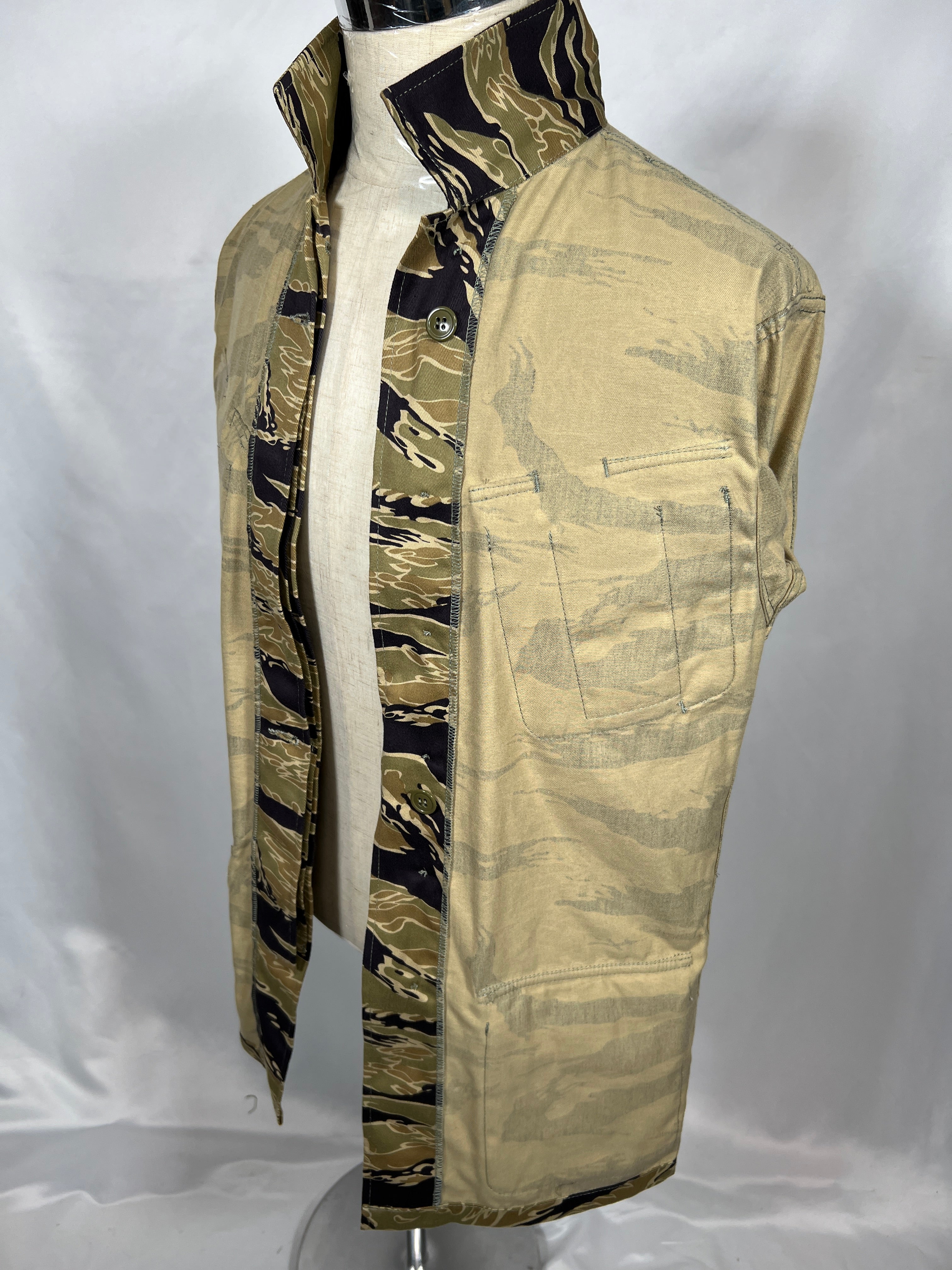 【2024年3月上旬頃納品】MILITARIA 1911 ゴールドタイガーストライプ　2nd Model ジャングルファティーグ　ジャケット　MADE IN JAPAN