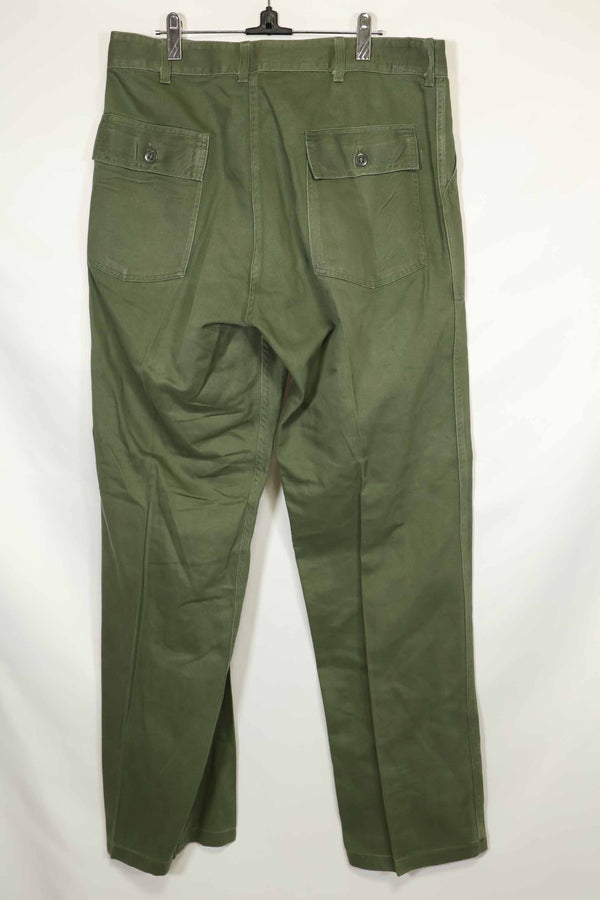 1960's lot OG-107 utility pants, baker pants, no size tag, used.