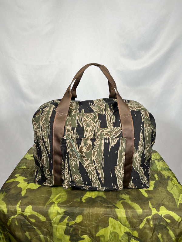 [Delivery in early March 2024] MILITARIA 1911 Silver Tiger Stripe Locally Made Bag MADE IN JAPAN