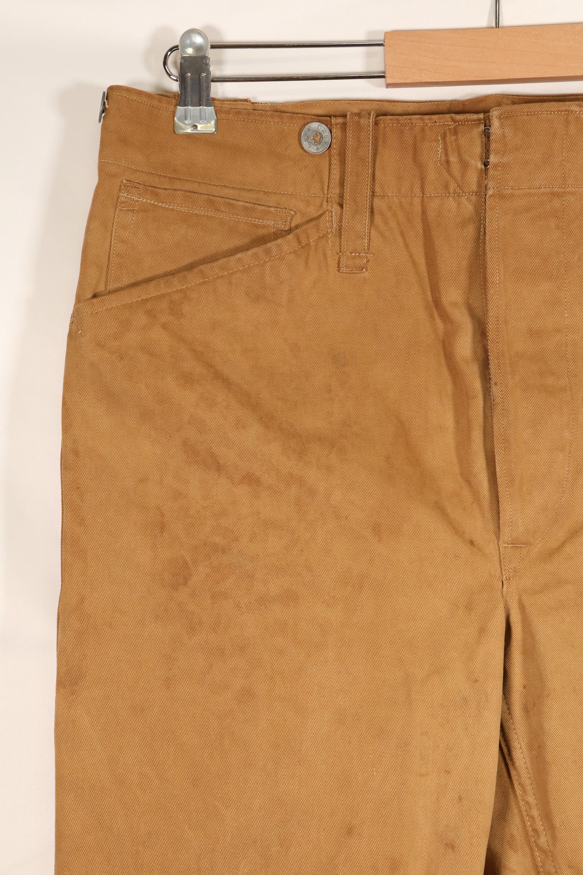 Circa 1989 | Brooks Brothers | U.S. Army | Chino pants | Spanish-American War | Unused at the time | Treated as used