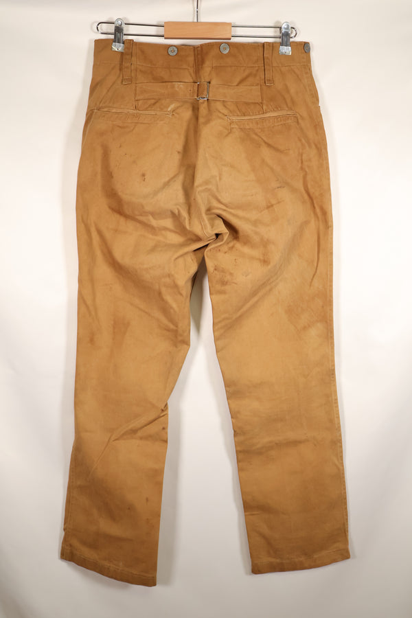 Circa 1989 | Brooks Brothers | U.S. Army | Chino pants | Spanish-American War | Unused at the time | Treated as used