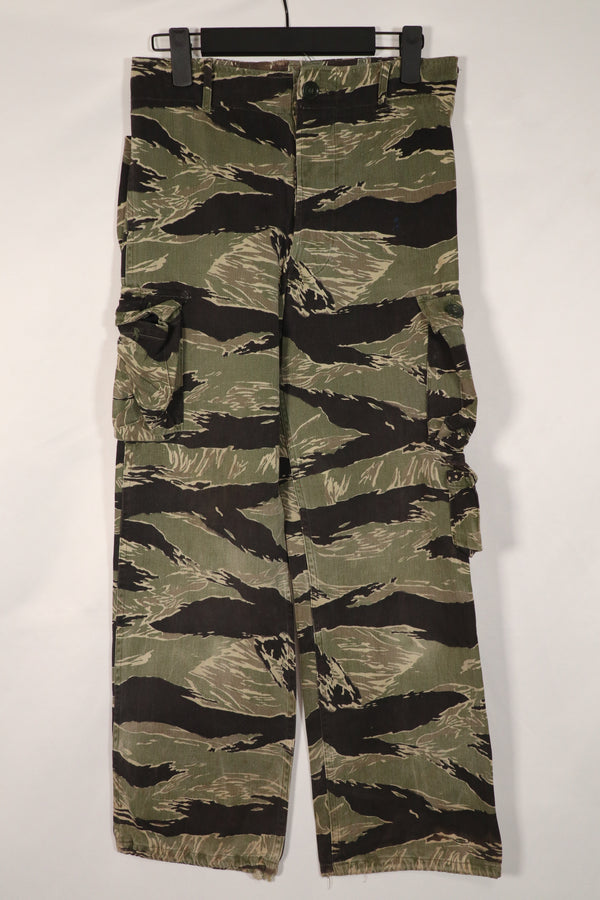 実物　沖縄タイガー　タイガーストライプ　パンツ　A-S　小さいサイズ　中古品