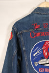 ปลายทศวรรษ 1970, กองทัพอากาศสหรัฐฯ, แจ็คเก็ตทัวร์ 'The 12th Commandment', กางเกงยีนส์ Levi's 70505 Big E, มือสอง
