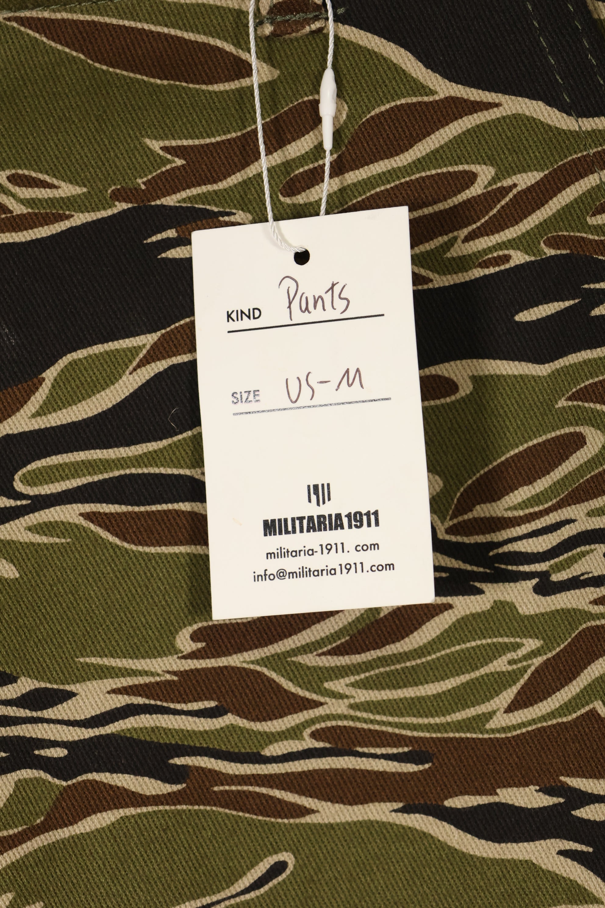 2024年発売　US-M　MILITARIA 1911 初期ゴールドタイガー　USカット　パンツ　見本品　中古品