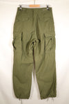 1976年契約　S-L　アメリカ軍　M65 フィールドパンツ　中古品　状態良い