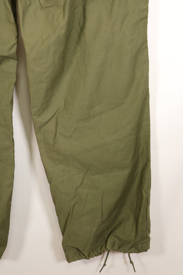 1976年契約　S-L　アメリカ軍　M65 フィールドパンツ　中古品　状態良い