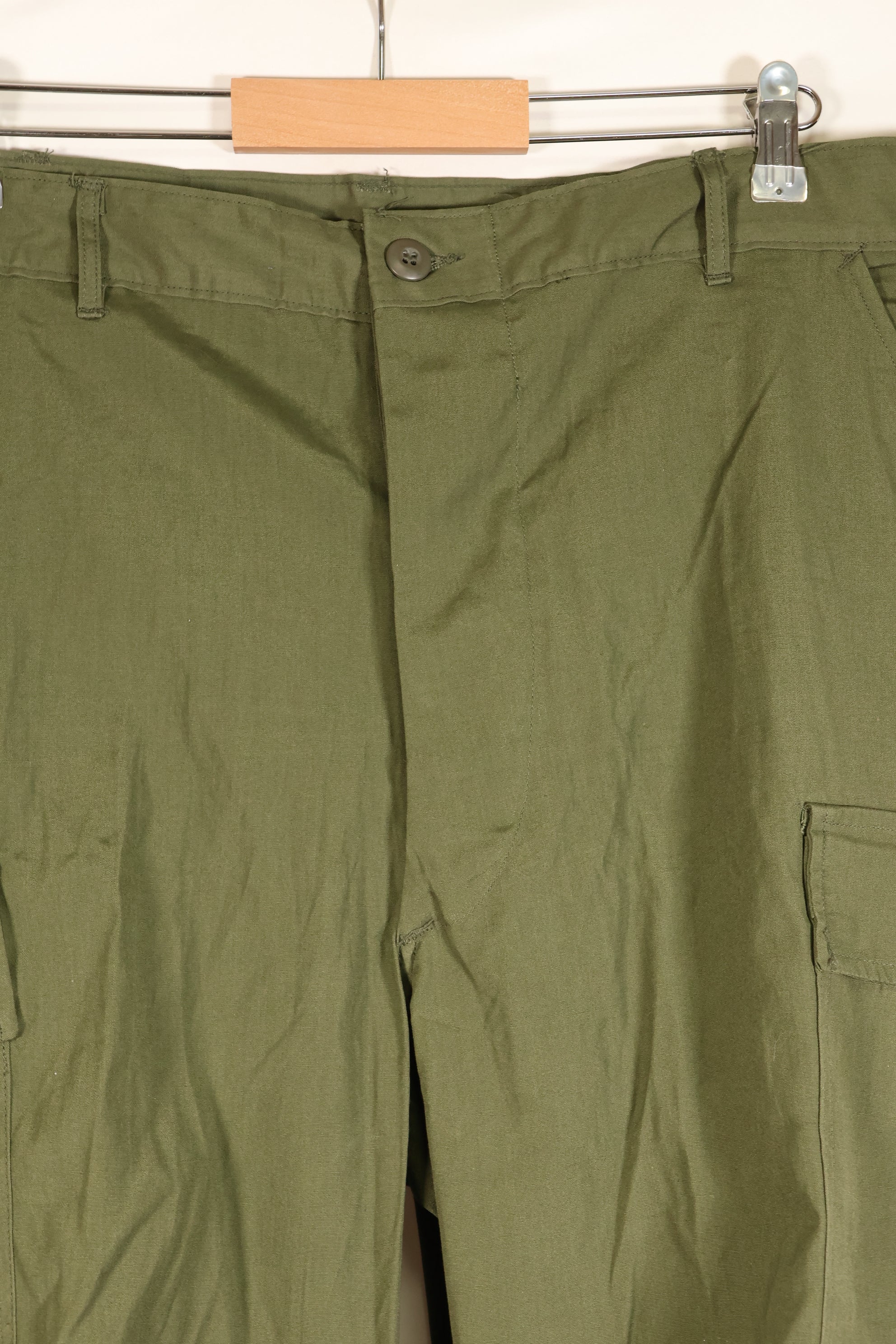 1967 Contract, Deadstock, L-R, 3rd Model Jungle Fatigue Pants, Good Condition, NOS