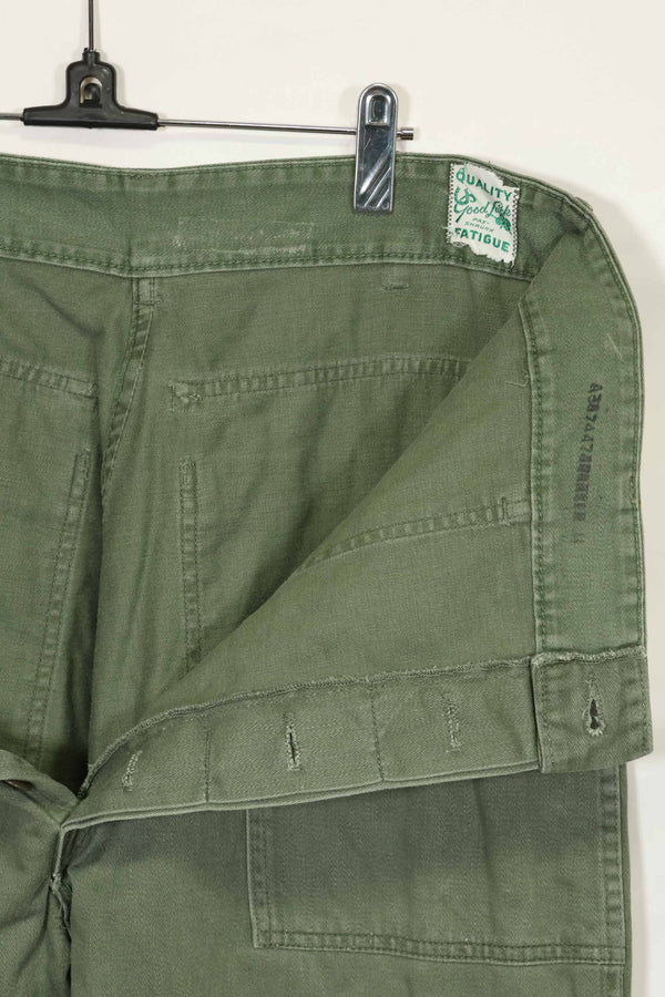 1960年代前半　OG-107 ユーティリティユニフォーム　ベイカーパンツ　改造品　第82空挺師団　A
