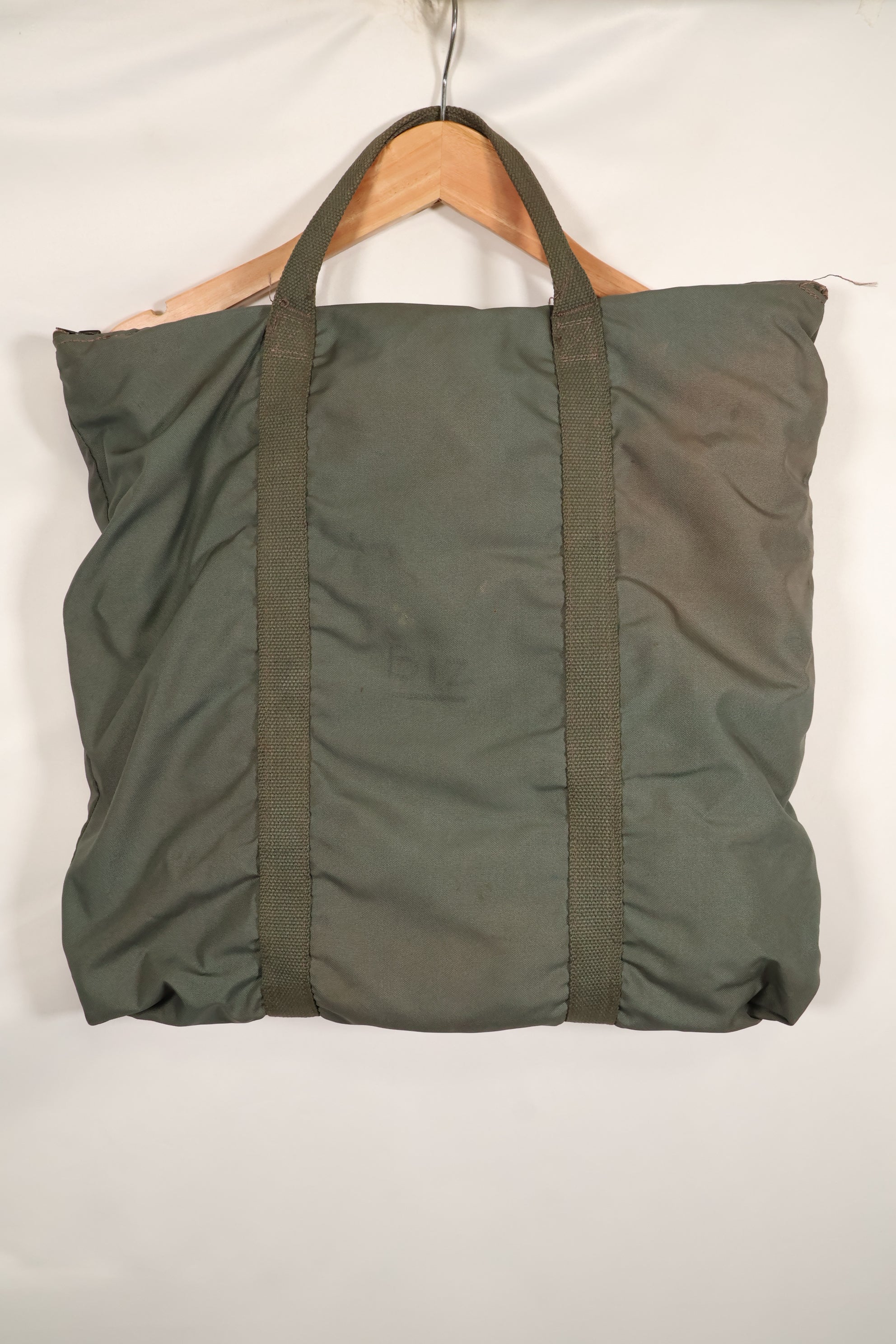 1950年代　アメリカ空軍　初期型　ヘルメットバッグ　ジッパー稼働　美品　中古品