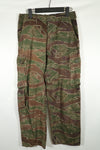 Real Tiger Stripe Gold Tiger Derivative Pattern Pants Movie Costume Item C