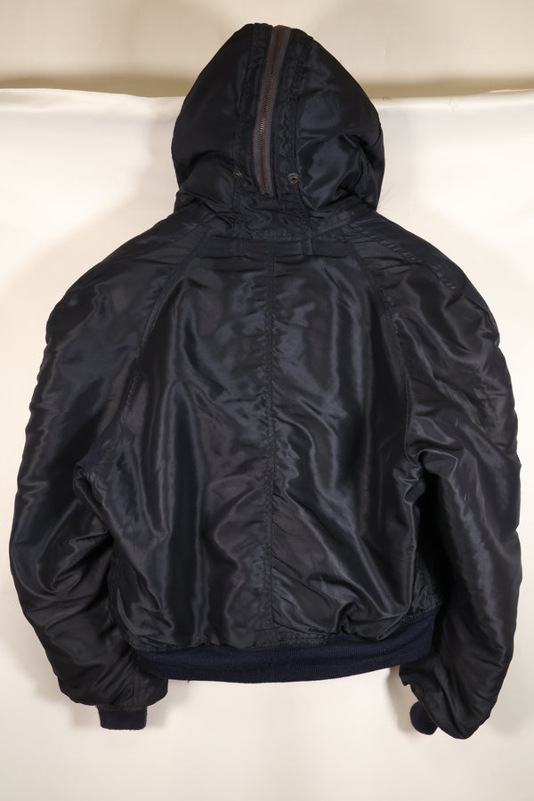 1950年代前半　LARGE　アメリカ空軍　N2-A　エアフォースブルー　寒冷地用フライトジャケット　中古品