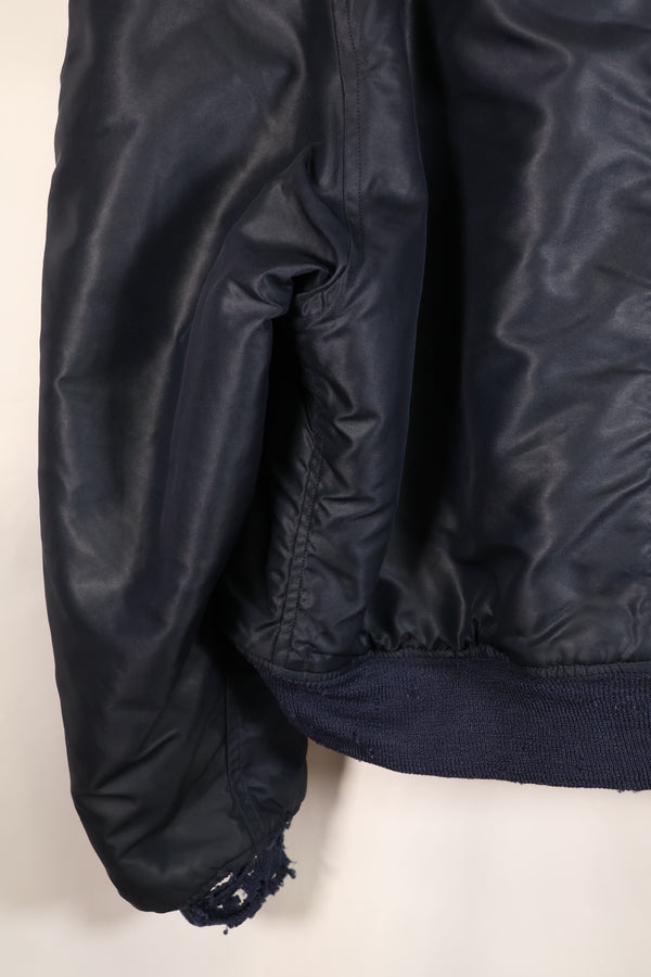 1950年代前半　X-LARGE　アメリカ空軍　N2-A　寒冷地用　フライトジャケット　リブ穴あり　中古品