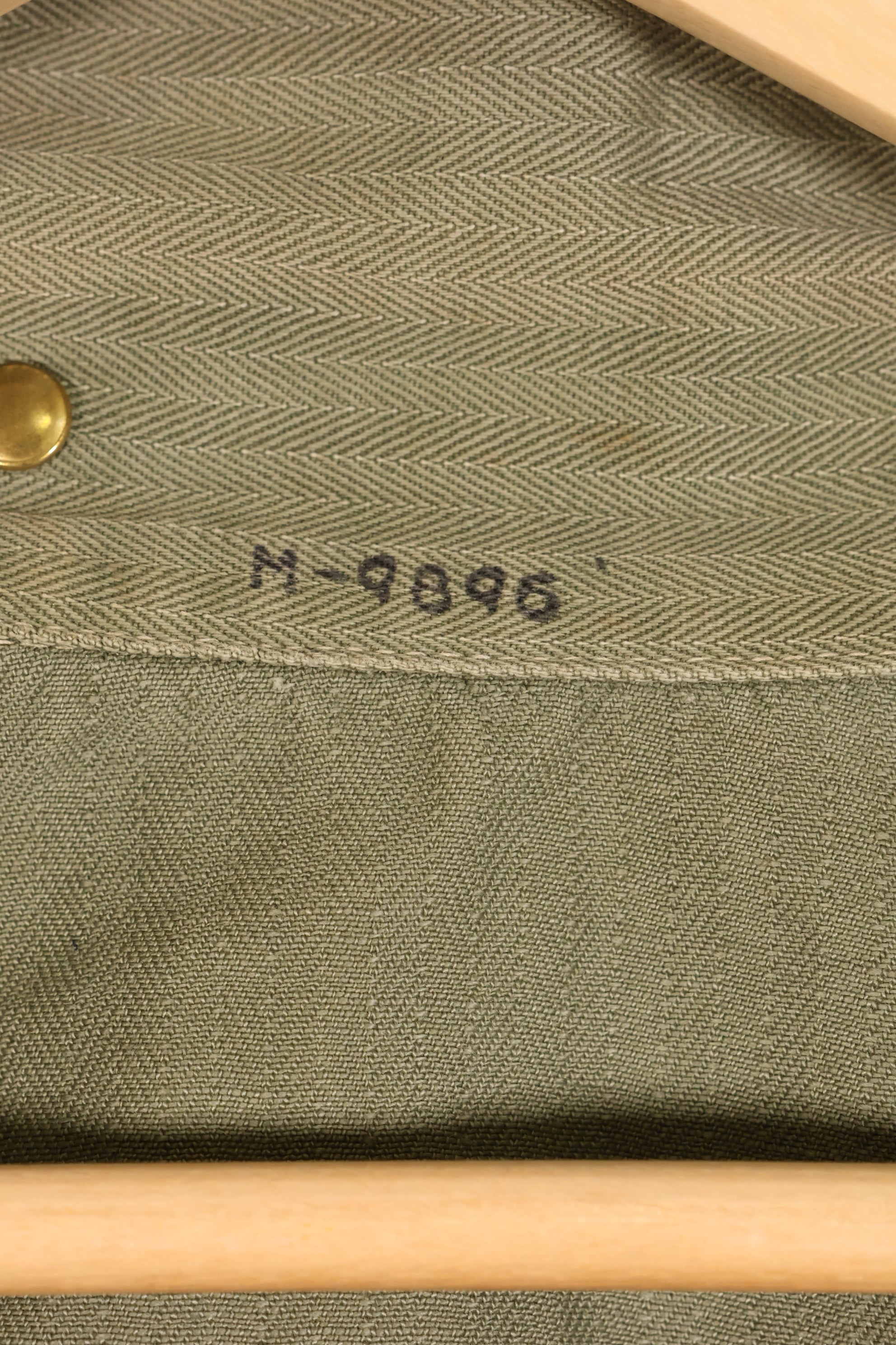 1940年代　推定 38〜40　アメリカ海兵隊　P-44　HBT　ユーティリティジャケット　中古品