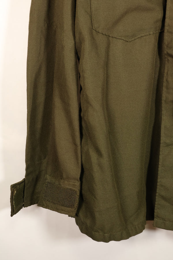 สัญญาปี 1971, M-L, กองทัพสหรัฐฯ, แจ็กเก็ตกันไฟ NOMEX สำหรับนักบิน, มีป้ายติด, มือสอง
