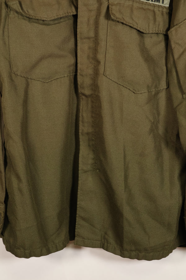 สัญญาปี 1971, M-L, กองทัพสหรัฐฯ, แจ็กเก็ตกันไฟ NOMEX สำหรับนักบิน, มีป้ายติด, มือสอง