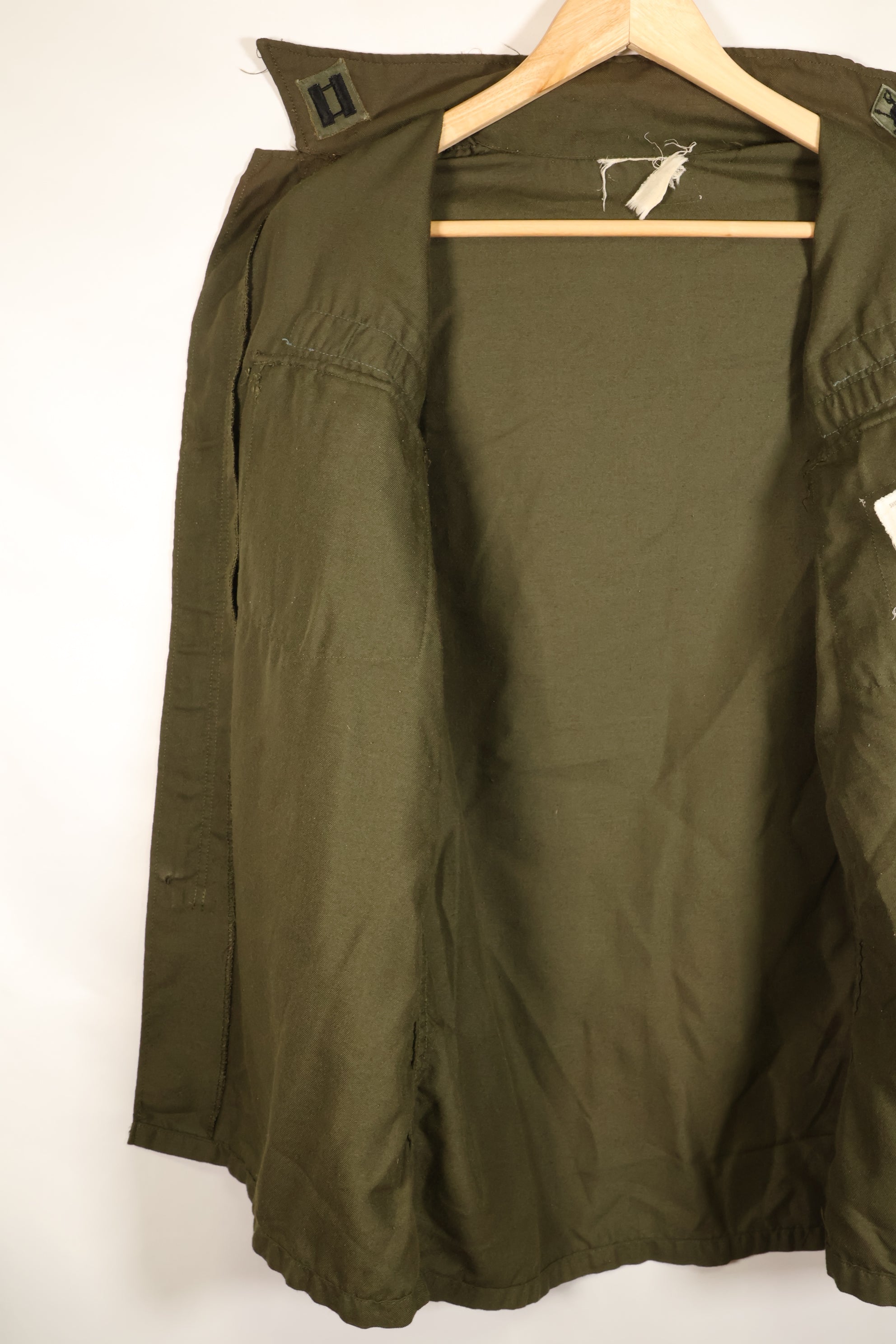 สัญญาปี 1971, M-L, กองทัพสหรัฐฯ, แจ็กเก็ตกันไฟ NOMEX สำหรับนักบิน, มีป้ายติด, มือสอง