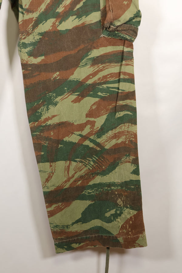 1960s French Army Lizard Camouflage Pants TAP 47/56 Pattern Used