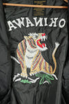 Recent Okinawa made Souvenir Jacket directly embroidered MA-1 A