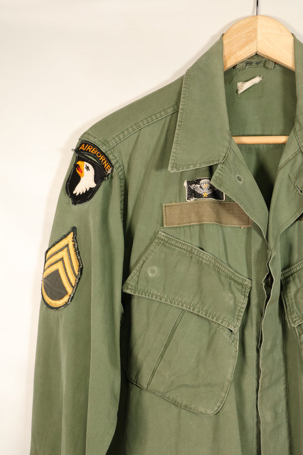 สัญญาประมาณปี 1966–67: เสื้อแจ็คเก็ตพรางลายพรางป่า รุ่นที่ 3 ของ S-R, หมวกเบเรต์สีเขียว, มือสอง