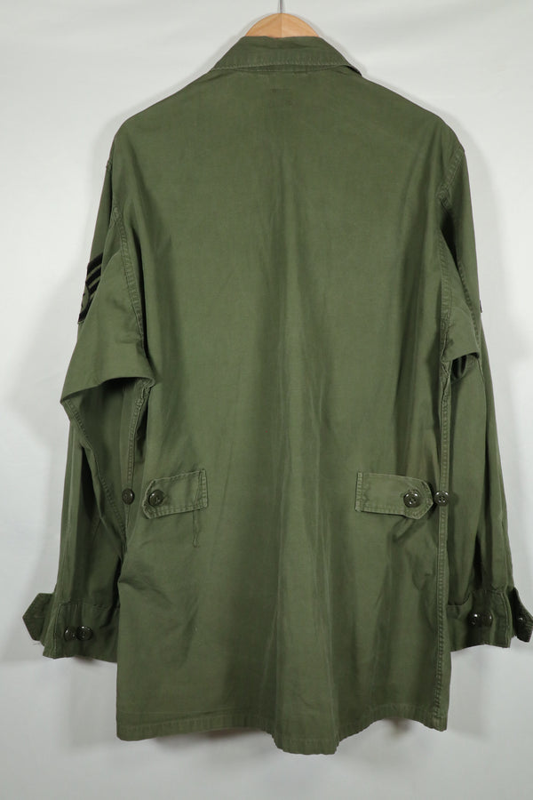 実物　2nd Model ジャングルファティーグ　ジャケット　SMALL-REGULAR USAFパッチ付き　後付け品