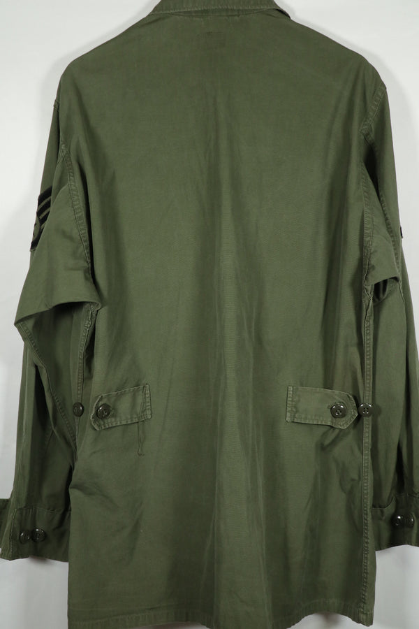 実物　2nd Model ジャングルファティーグ　ジャケット　SMALL-REGULAR USAFパッチ付き　後付け品