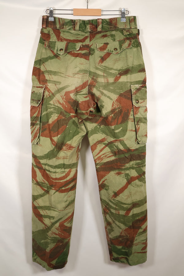 1960s French Army Lizard Camouflage Pants TAP 47/56 Pattern Used C
