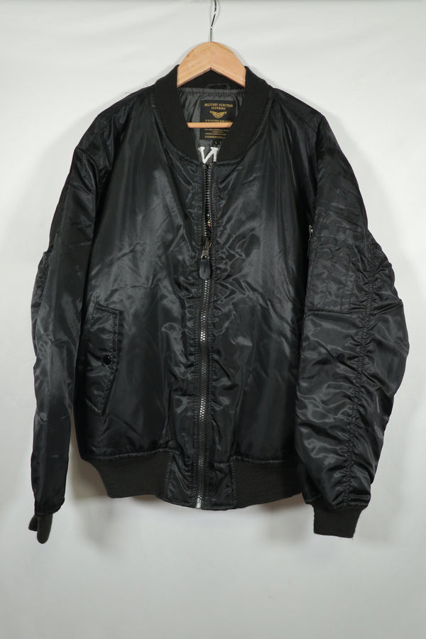Recent Okinawa made souvenir Jacket directly embroidered MA-1 B